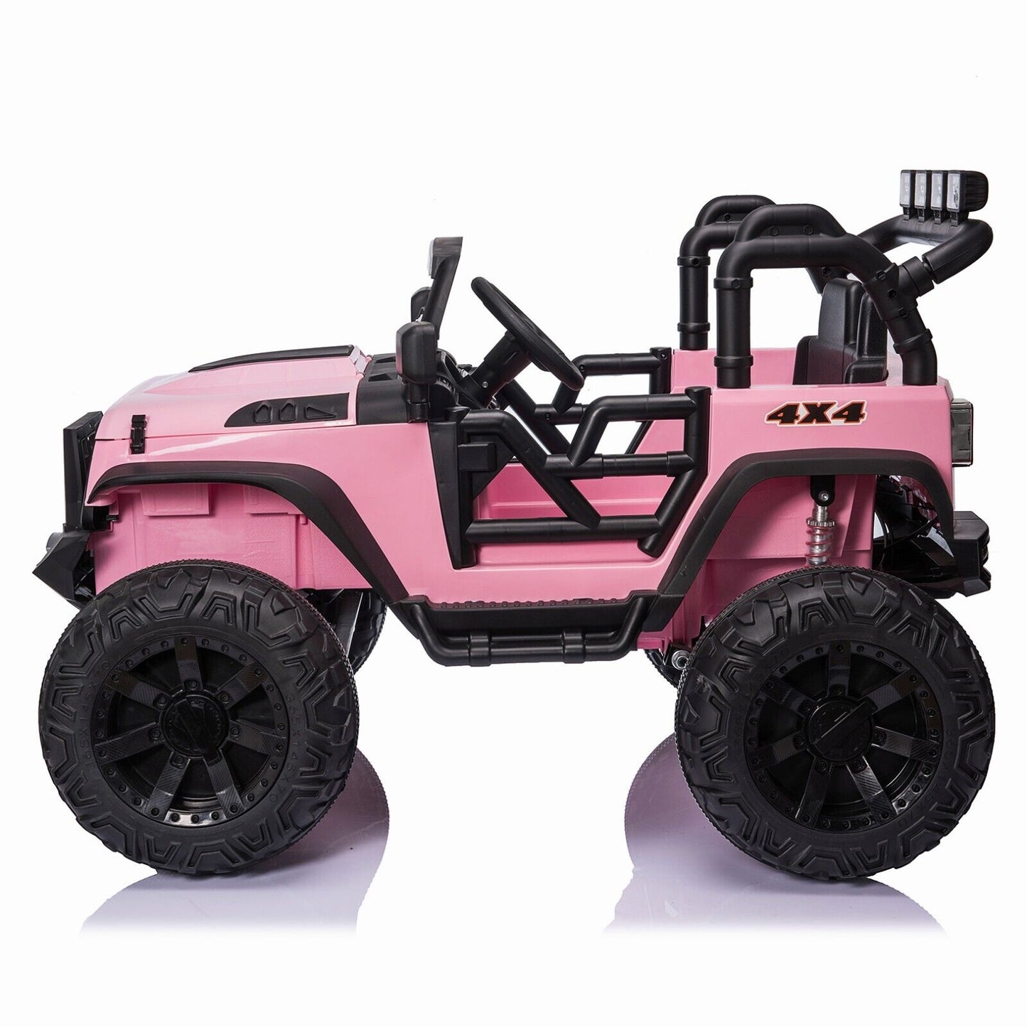 400W Electric Kids Ride On Jeep Truck with Remote Control - Perfect Xmas Gift for Outdoor Fun