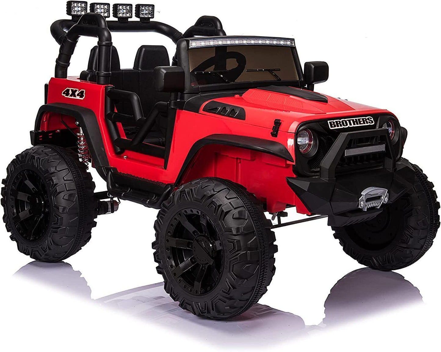 2-Seater 24V Electric Ride On Car Truck for Kids with Parent Remote Control - 400W Power