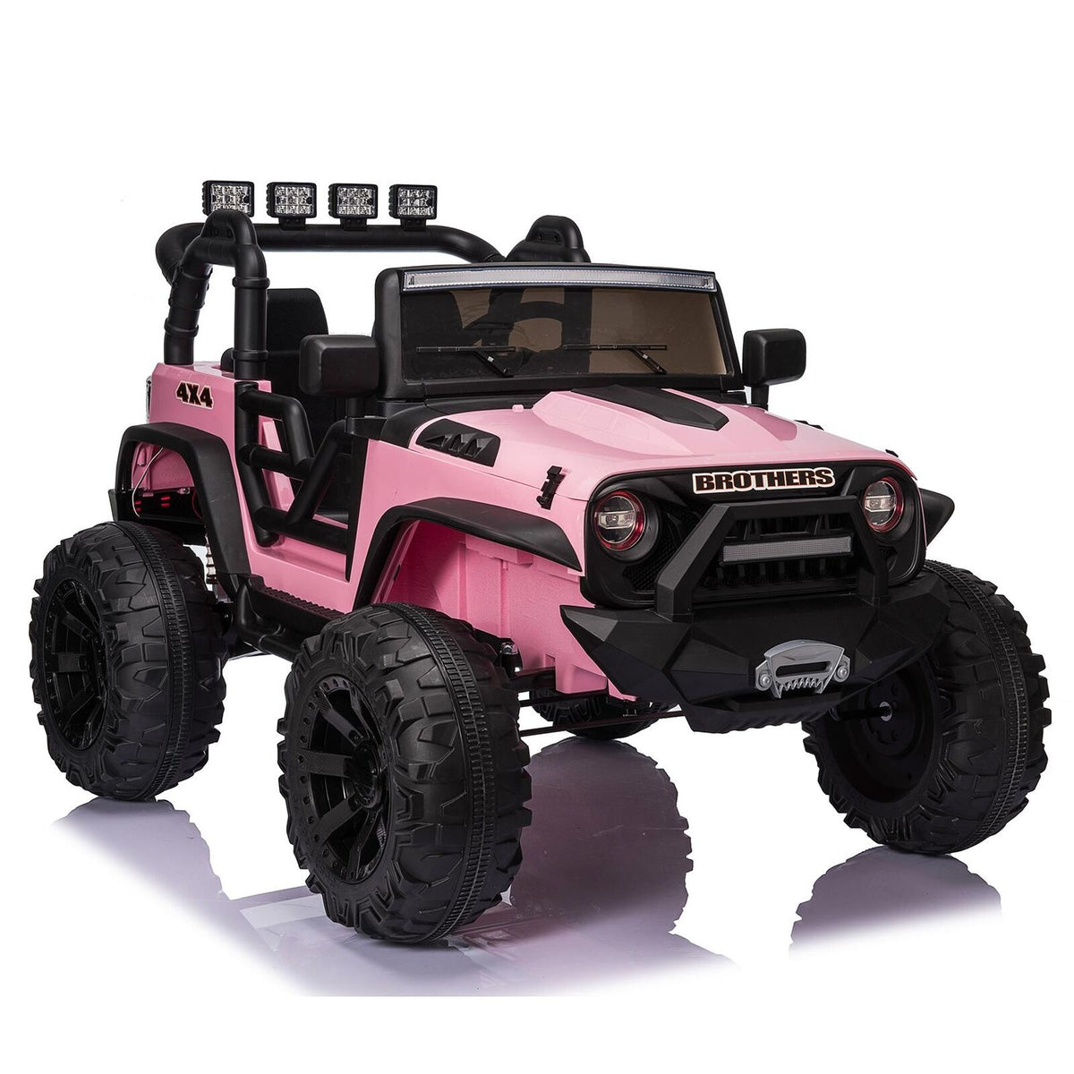 2-Seater Kids Electric Car with Parental Remote Control - 24V Ride On Truck