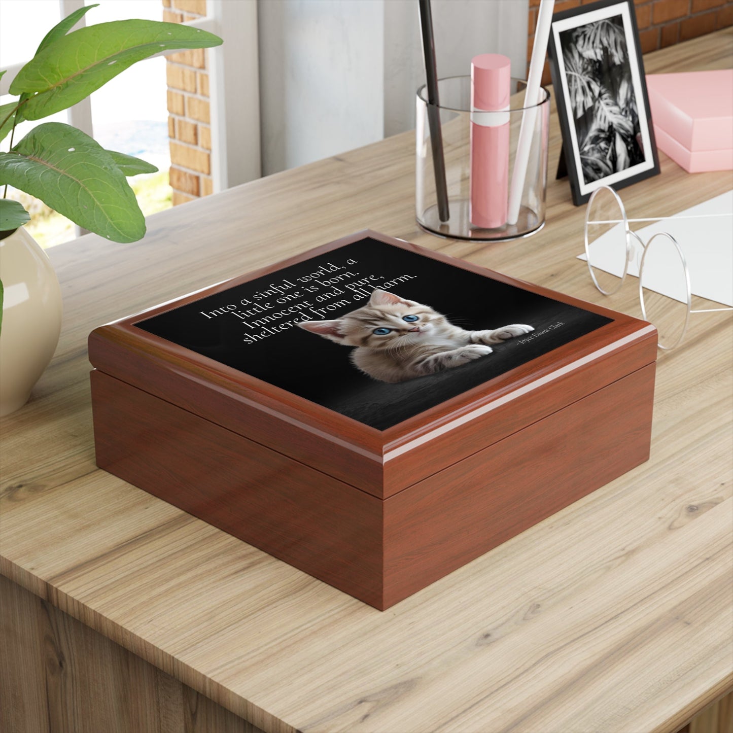A Little One is Born Jewelry Box