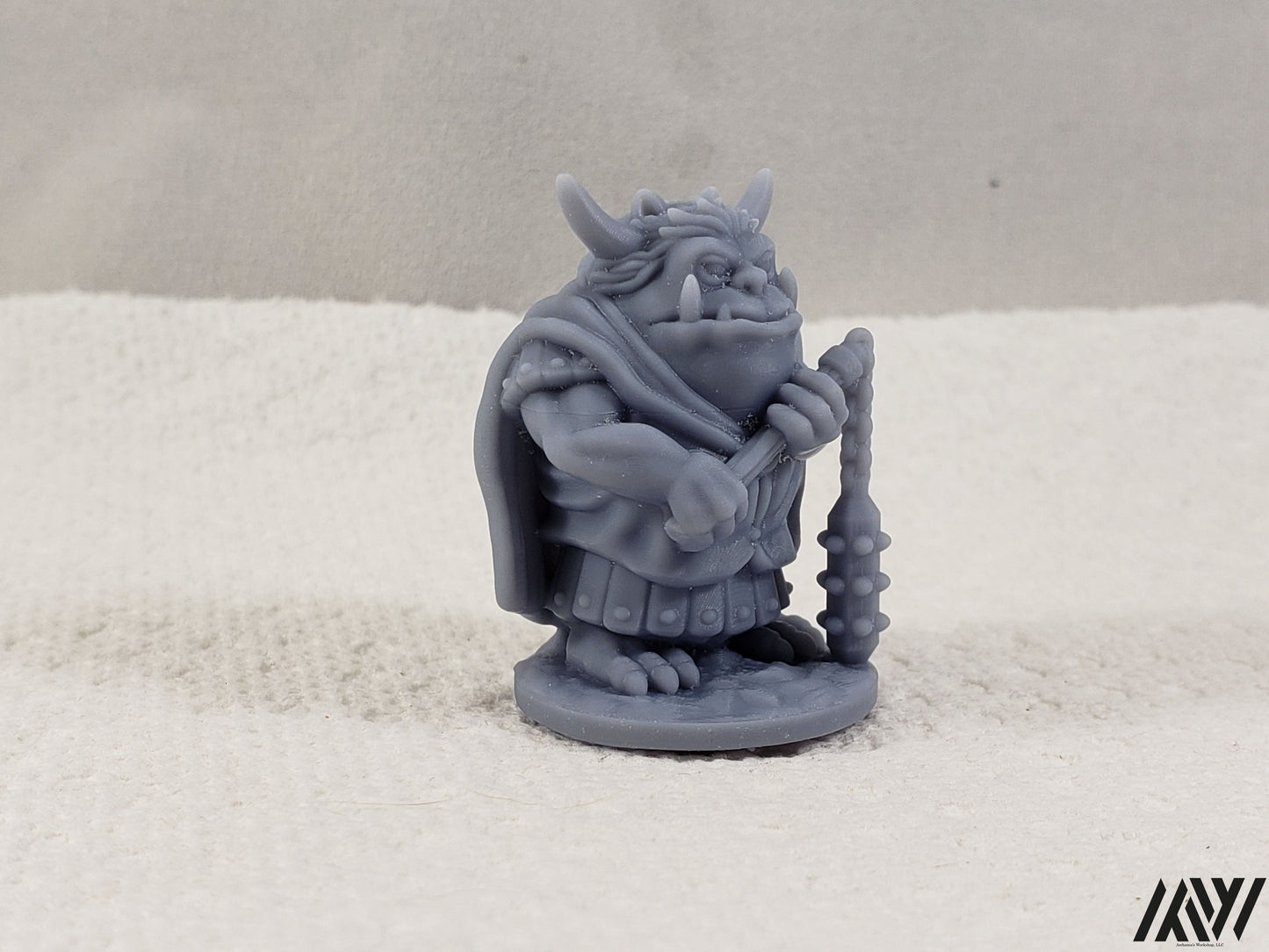 Goblinoid with Flail