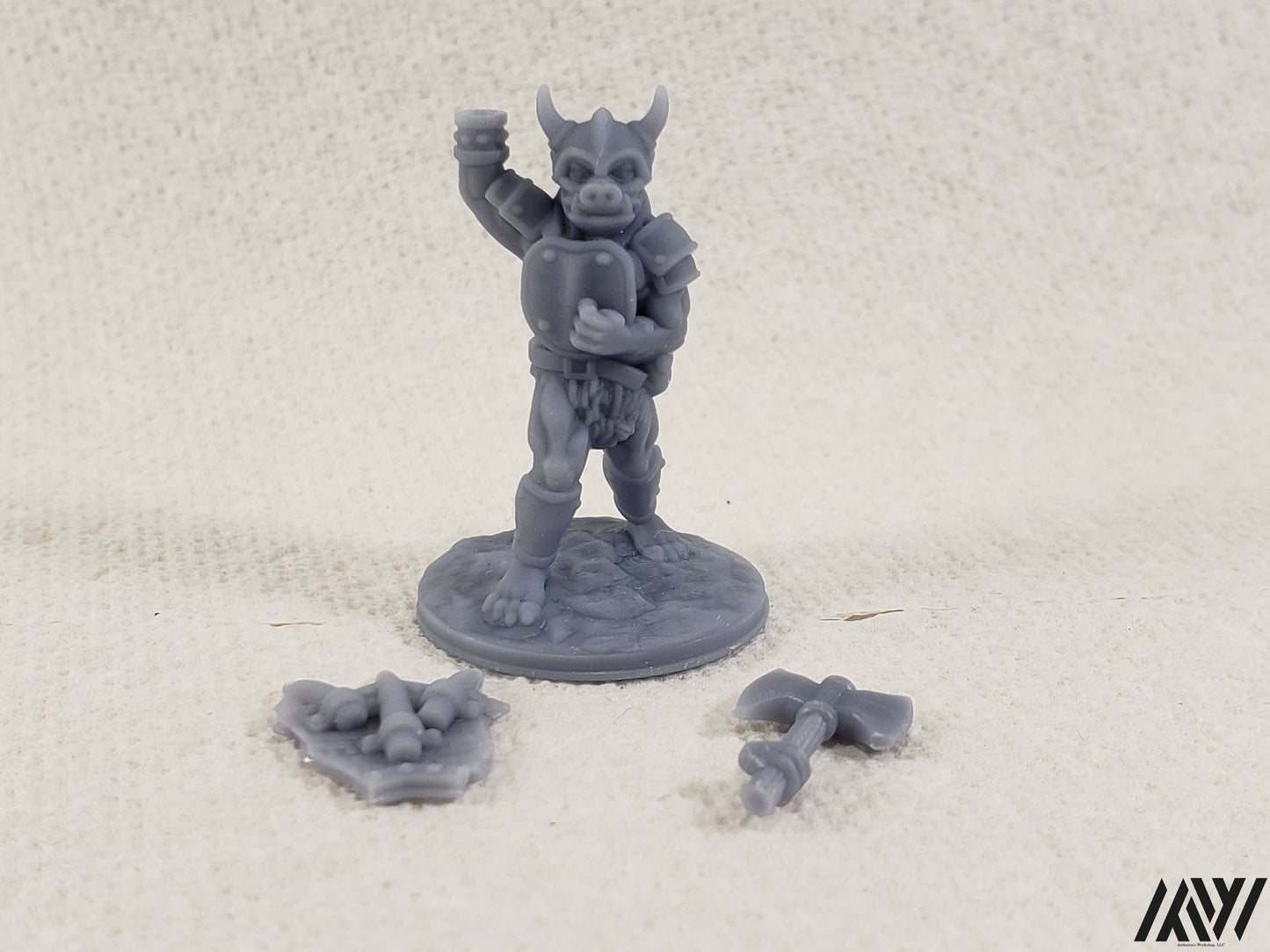 Orc Warrior 1 with Axe and Shield