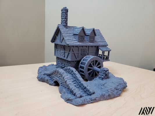 Water Mill without Base