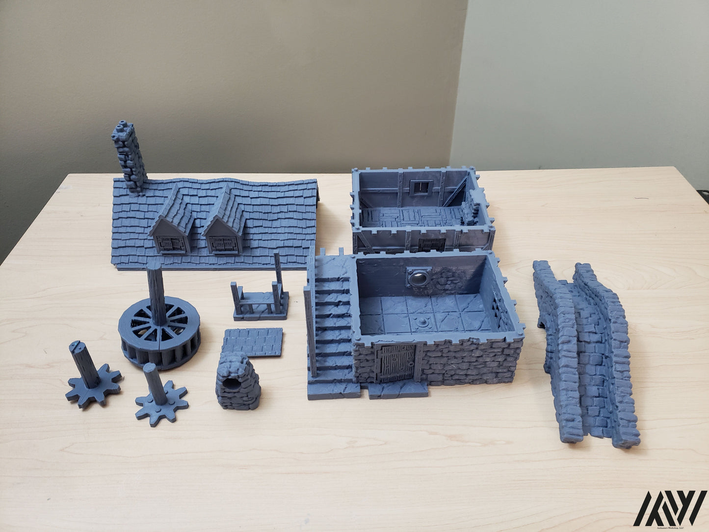 Water Mill without Base