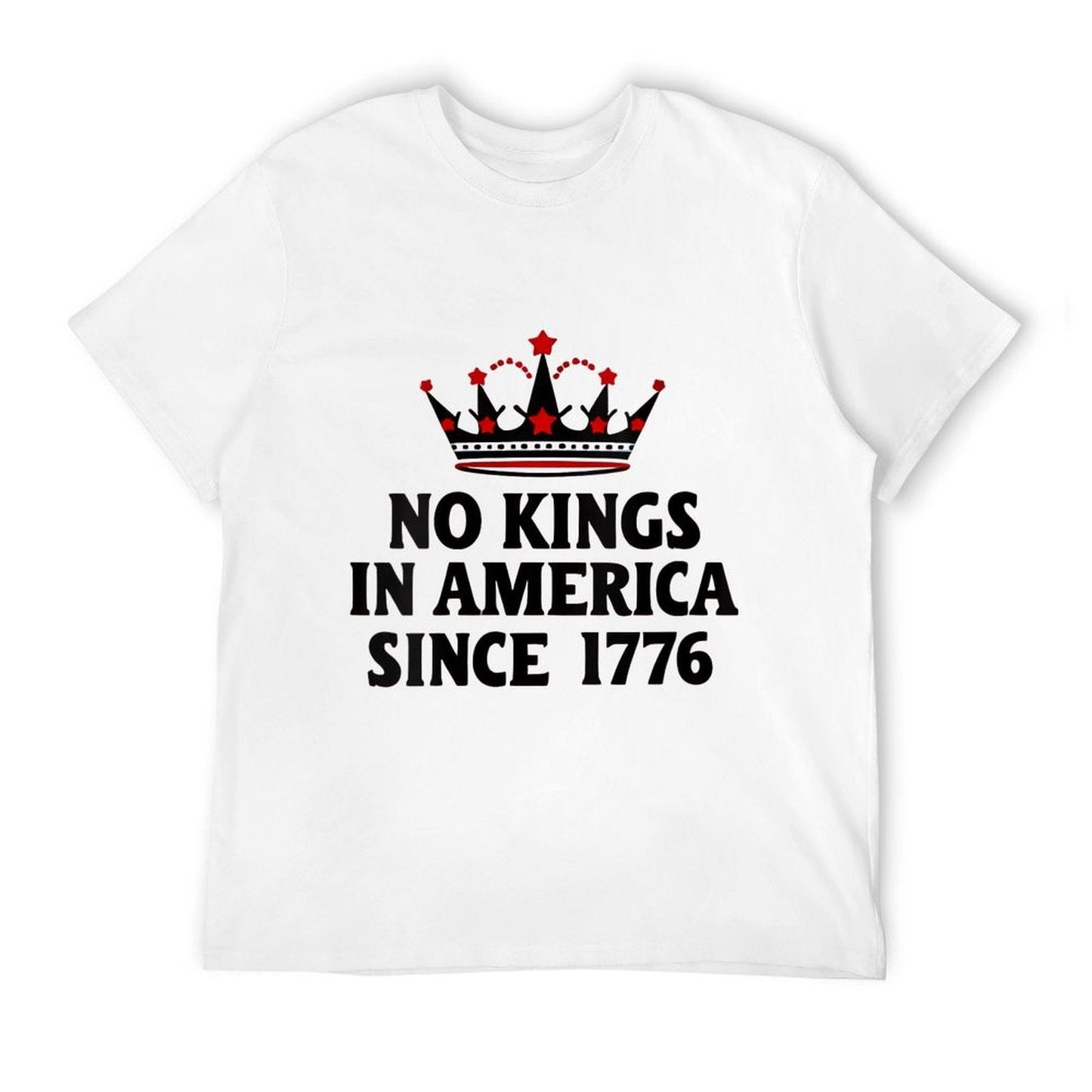 Womens No Kings In America Since 1776  Versatile T-Shirt