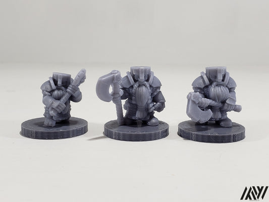 Dwarf with Double Handed Axe Set