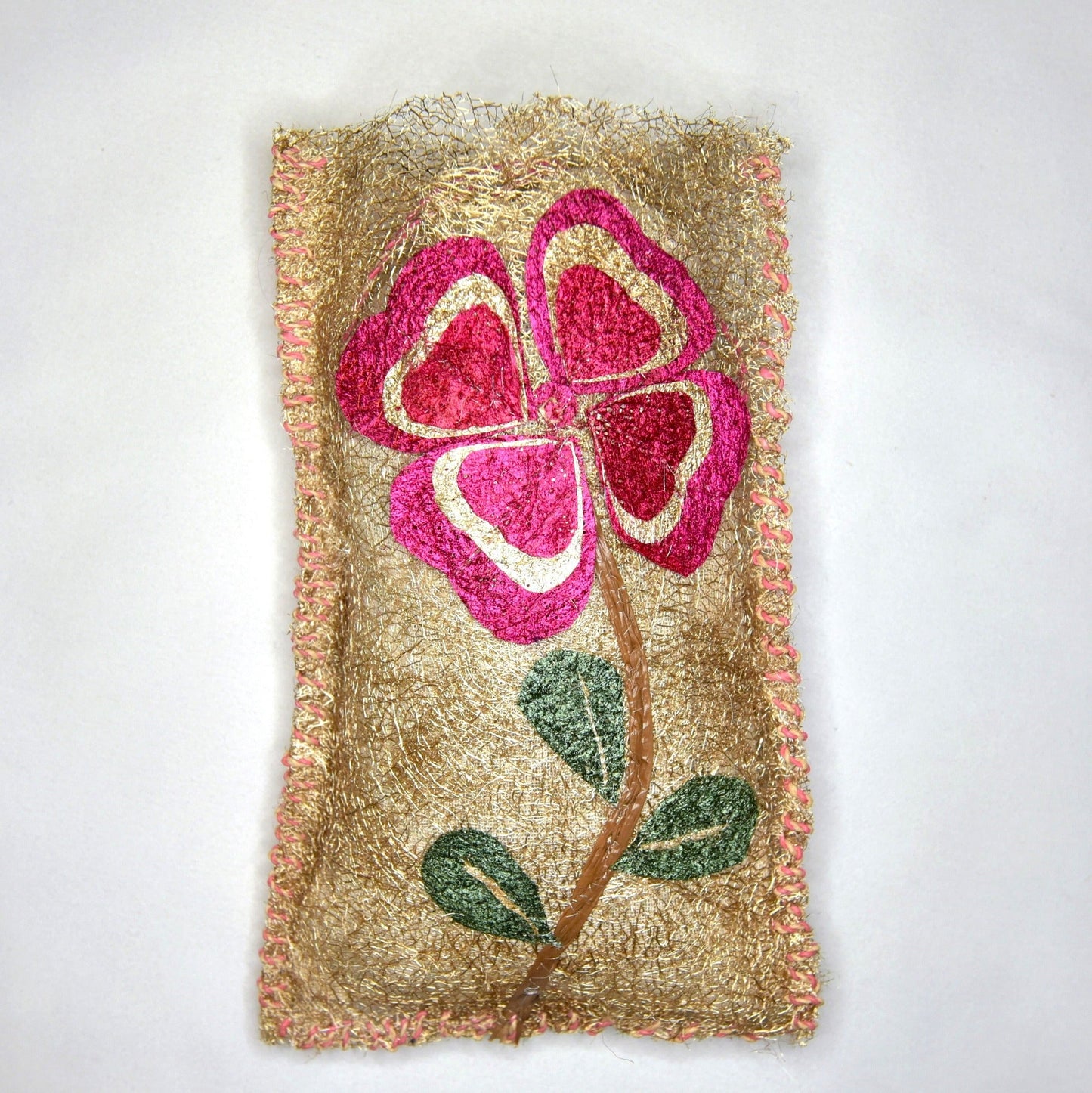 Wild Silk Lavender Sachet - Madagascar Periwinkle