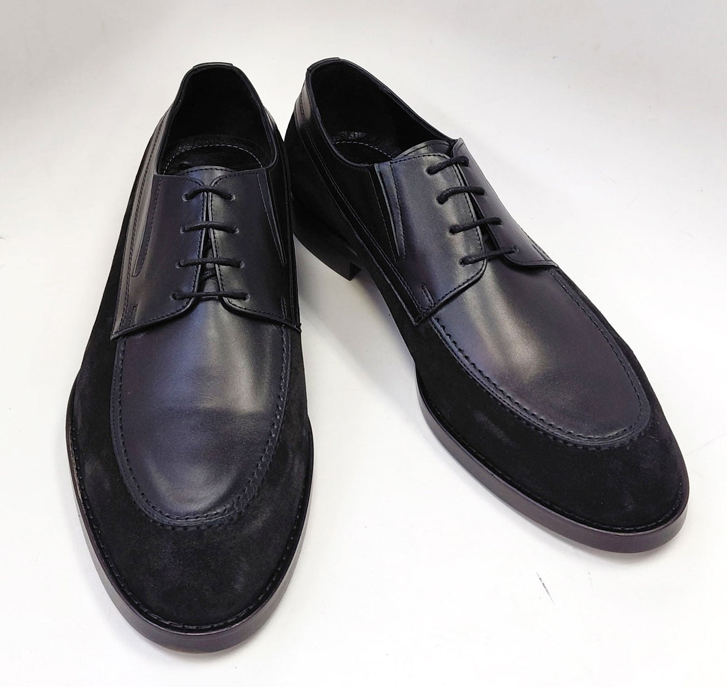 C Collection Leather Oxford - Black