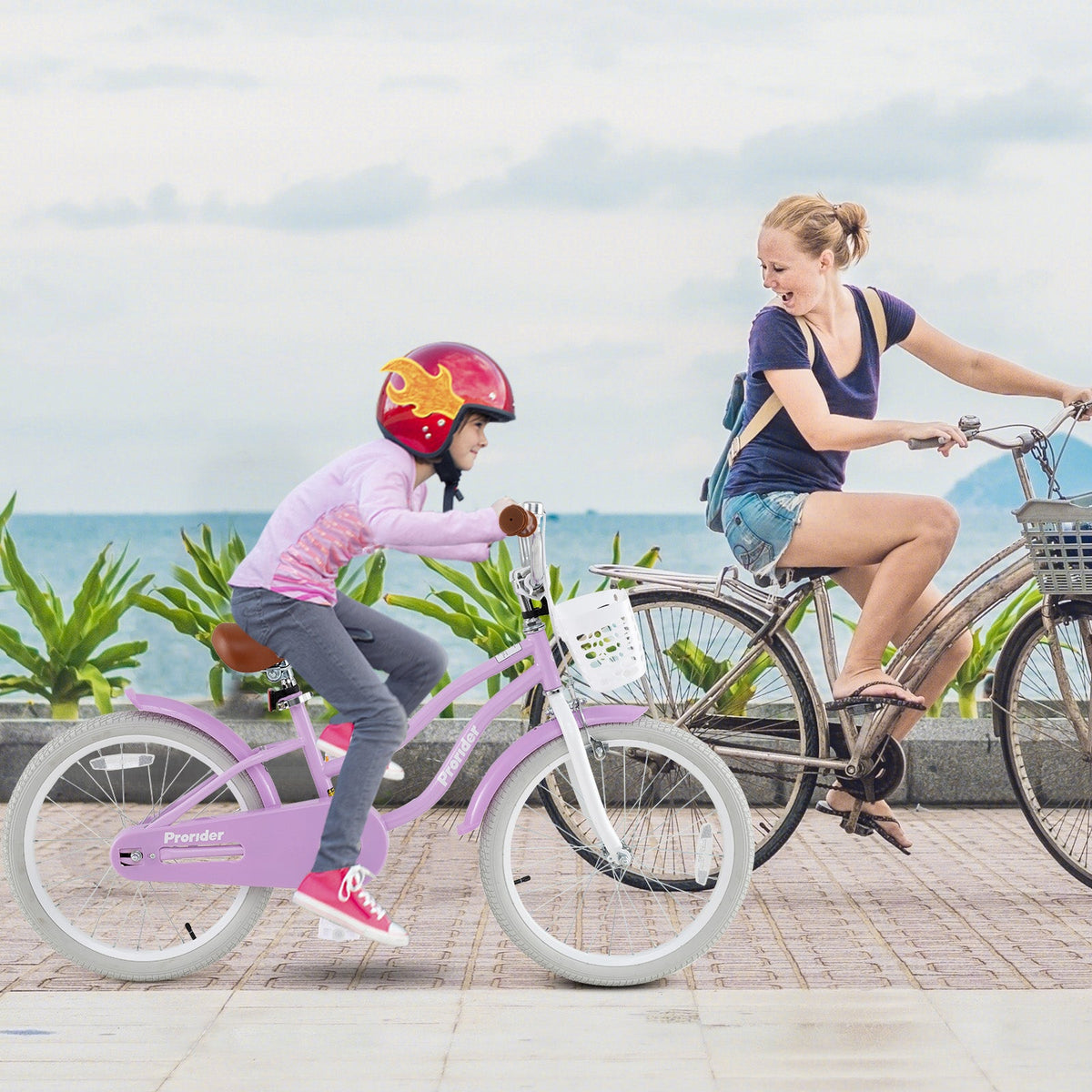 20 Inch Adjustable Kids Bike with 2 Brake System