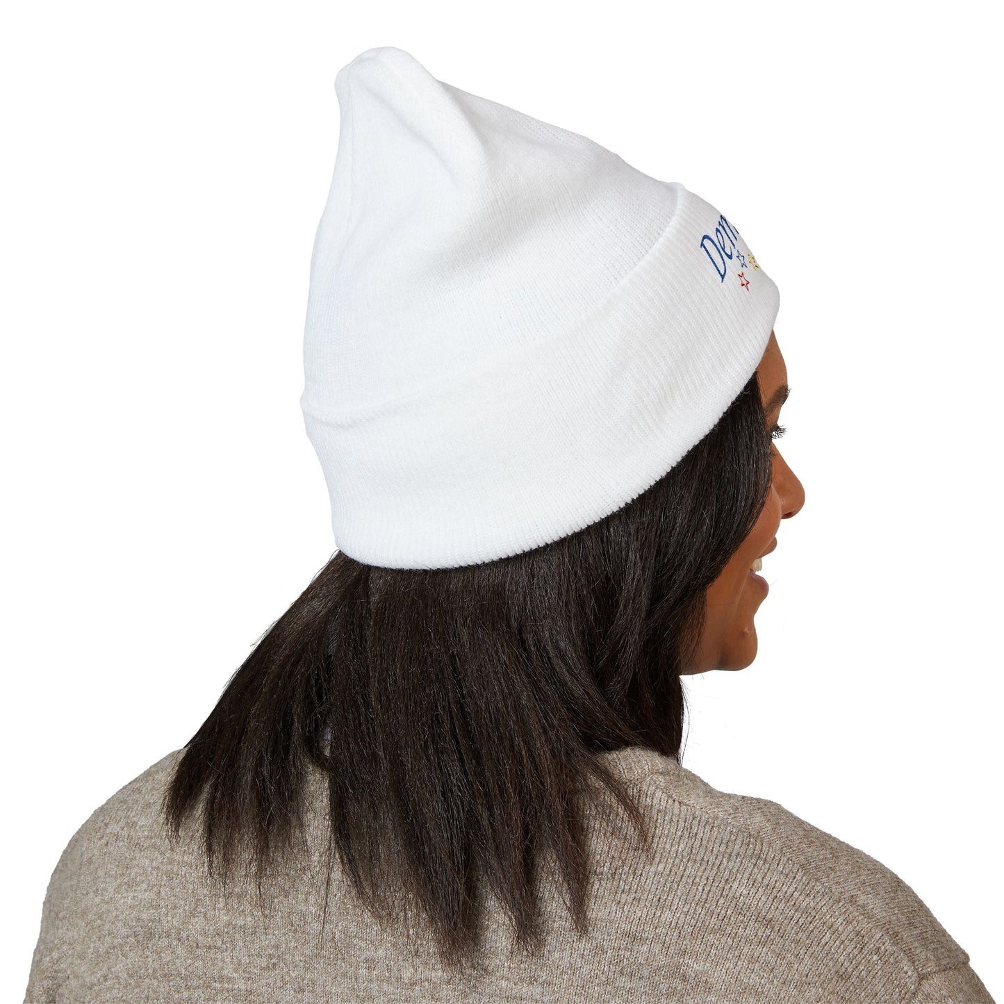 Democrazy Cuffed Beanie – Political Satire Knit Hat
