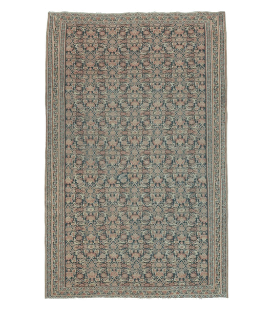 4' X7' Antique Handmade Turkish Wool Kilim Soumak Flat Weave Rug Tribal Organic