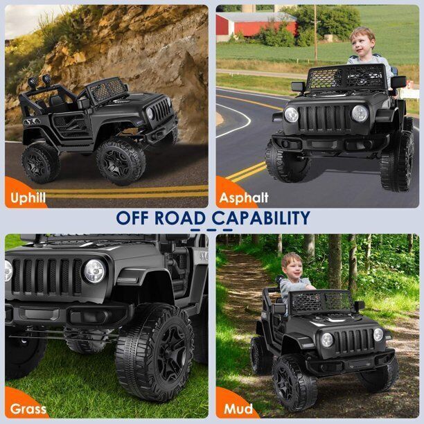 24V 12V Kids Electric Car with Remote Control - 2 Seater Ride On Truck