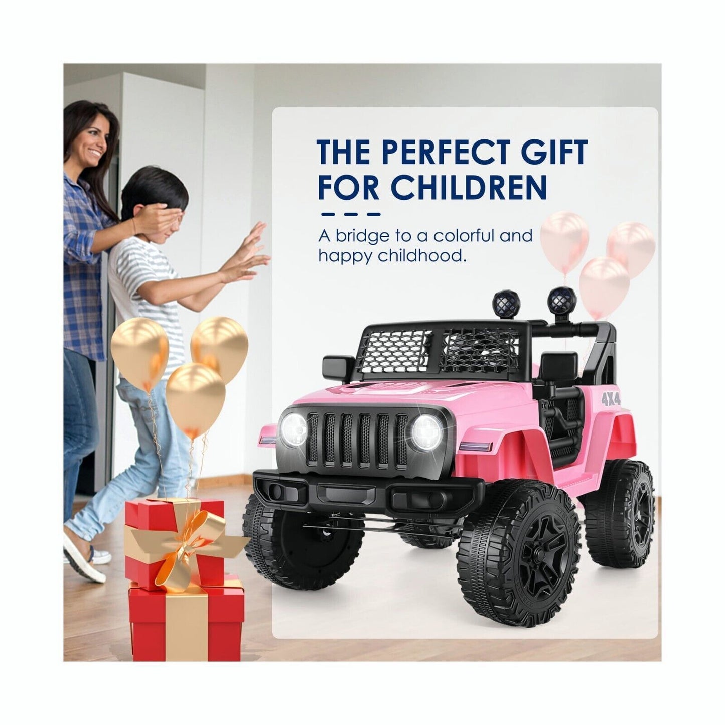 24V 12V Kids Electric Car with Remote Control - 2 Seater Ride On Truck