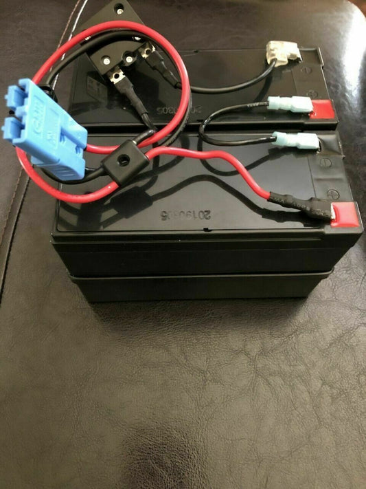 24V Battery Upgrade for Dynacraft Real tree UTV Ride On with Custom Connector