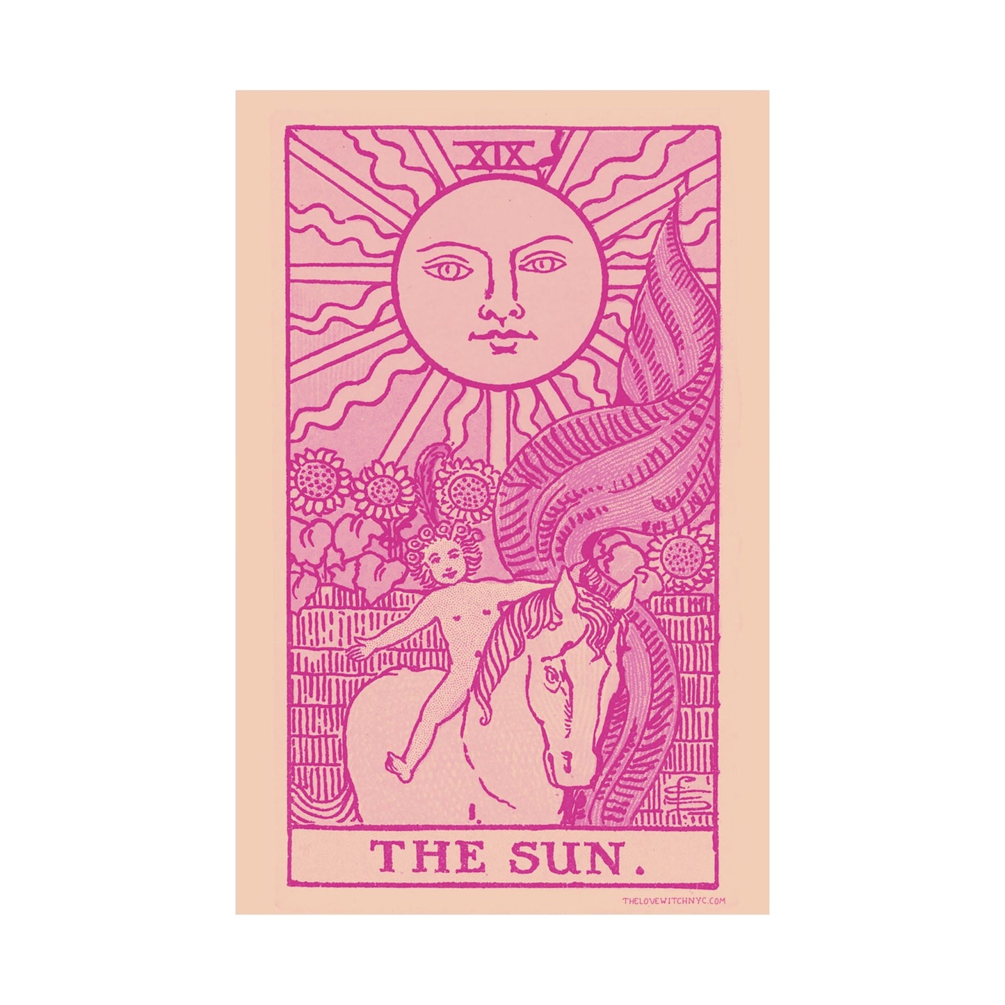 The Sun Tarot Card Poster by The Love Witch