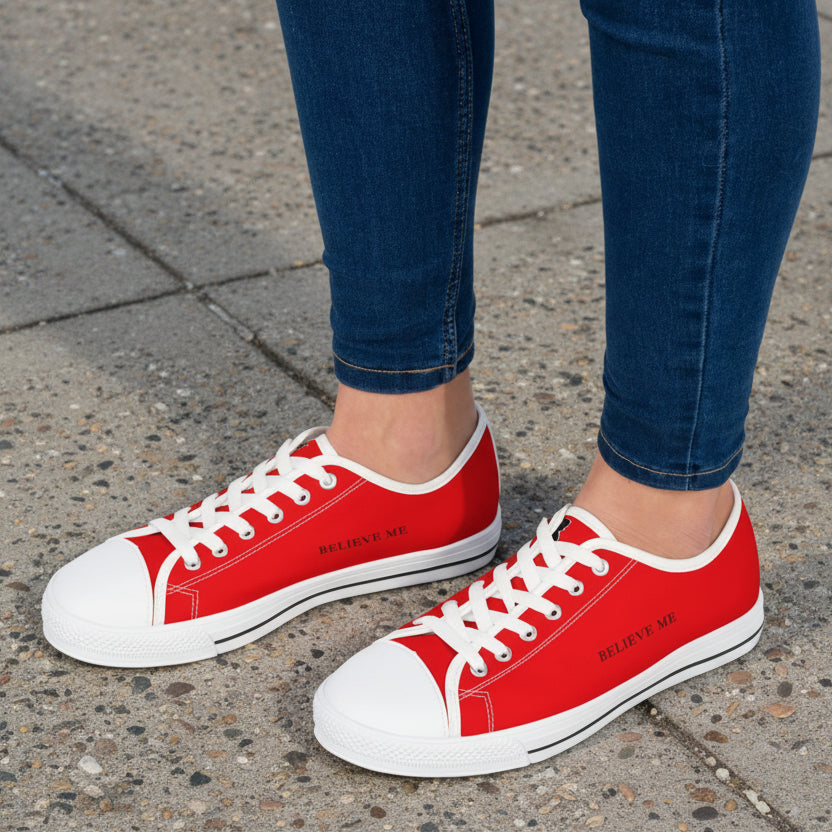 Believe Me Women's Low-Top Sneakers