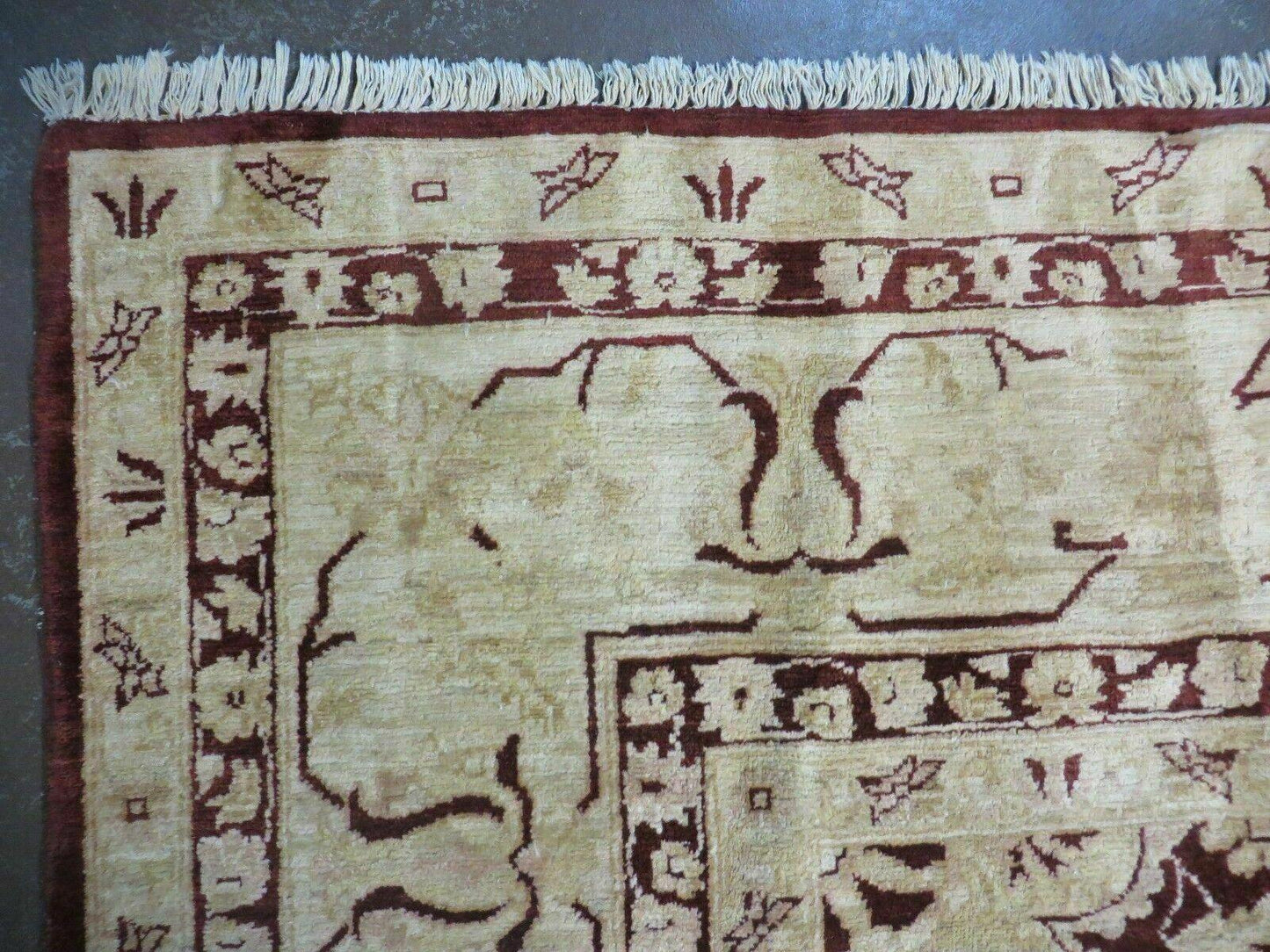 10' X 15' Hand Made Pakistan Wool on Cotton Rug Peshawar # 200A