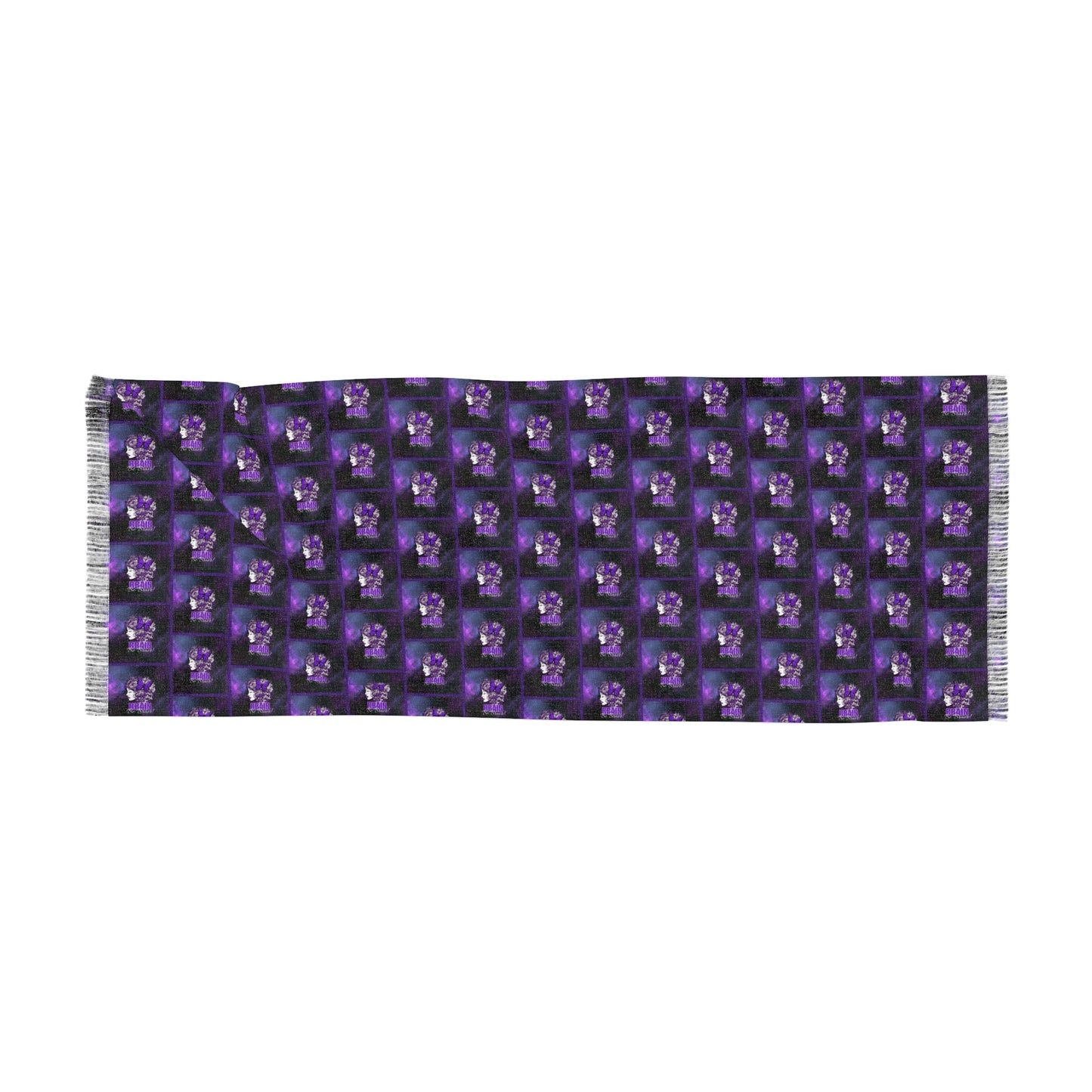 Brain Be Brave Epilepsy Awareness Light Scarf