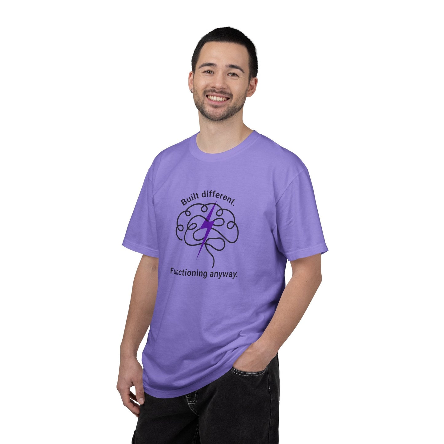 Built Different Premium Unisex Cotton T-Shirt | Soft, Lightweight Everyday Tee