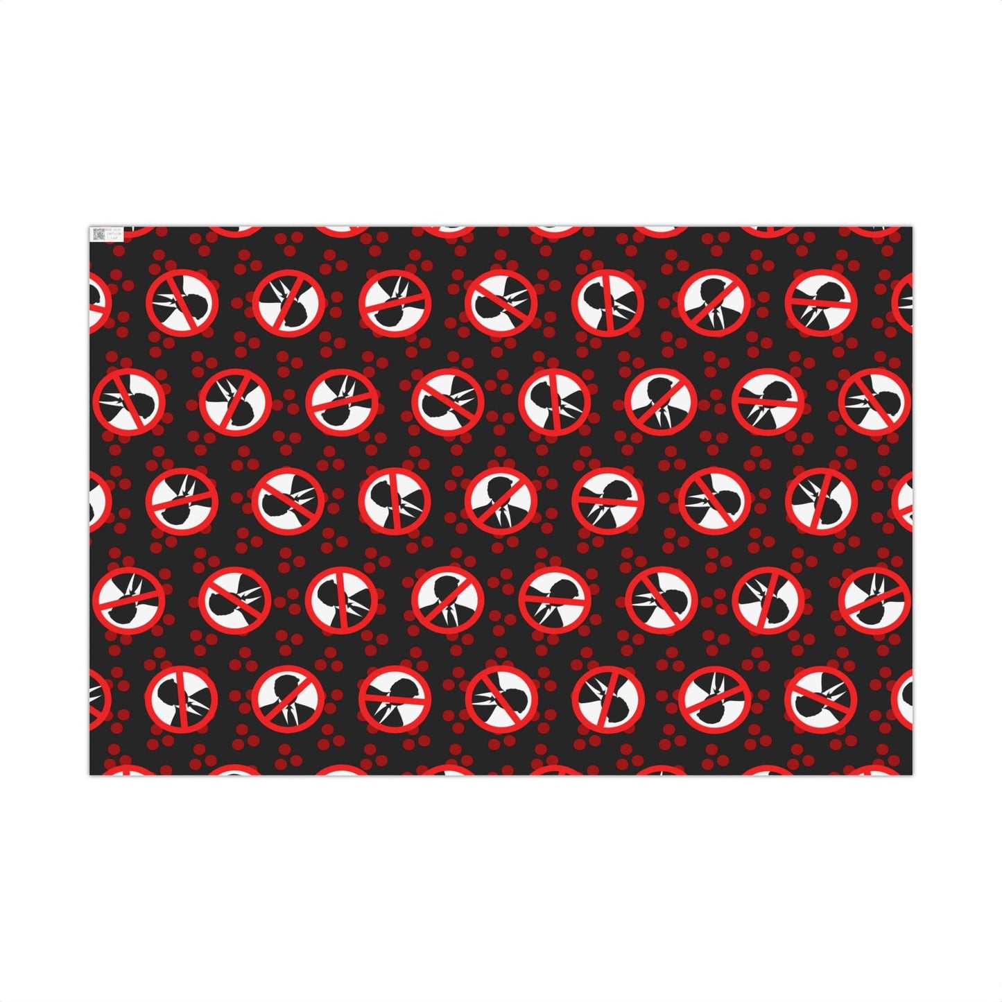 “Absolutely Not” Novelty Gift Wrap – Loud Opinions, Quiet Packaging