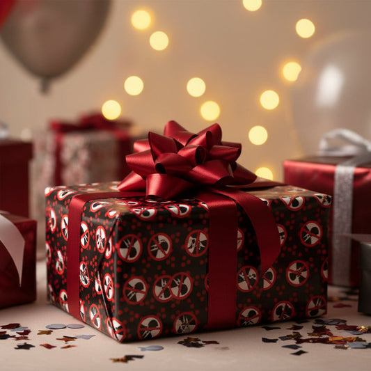 “Absolutely Not” Novelty Gift Wrap – Loud Opinions, Quiet Packaging