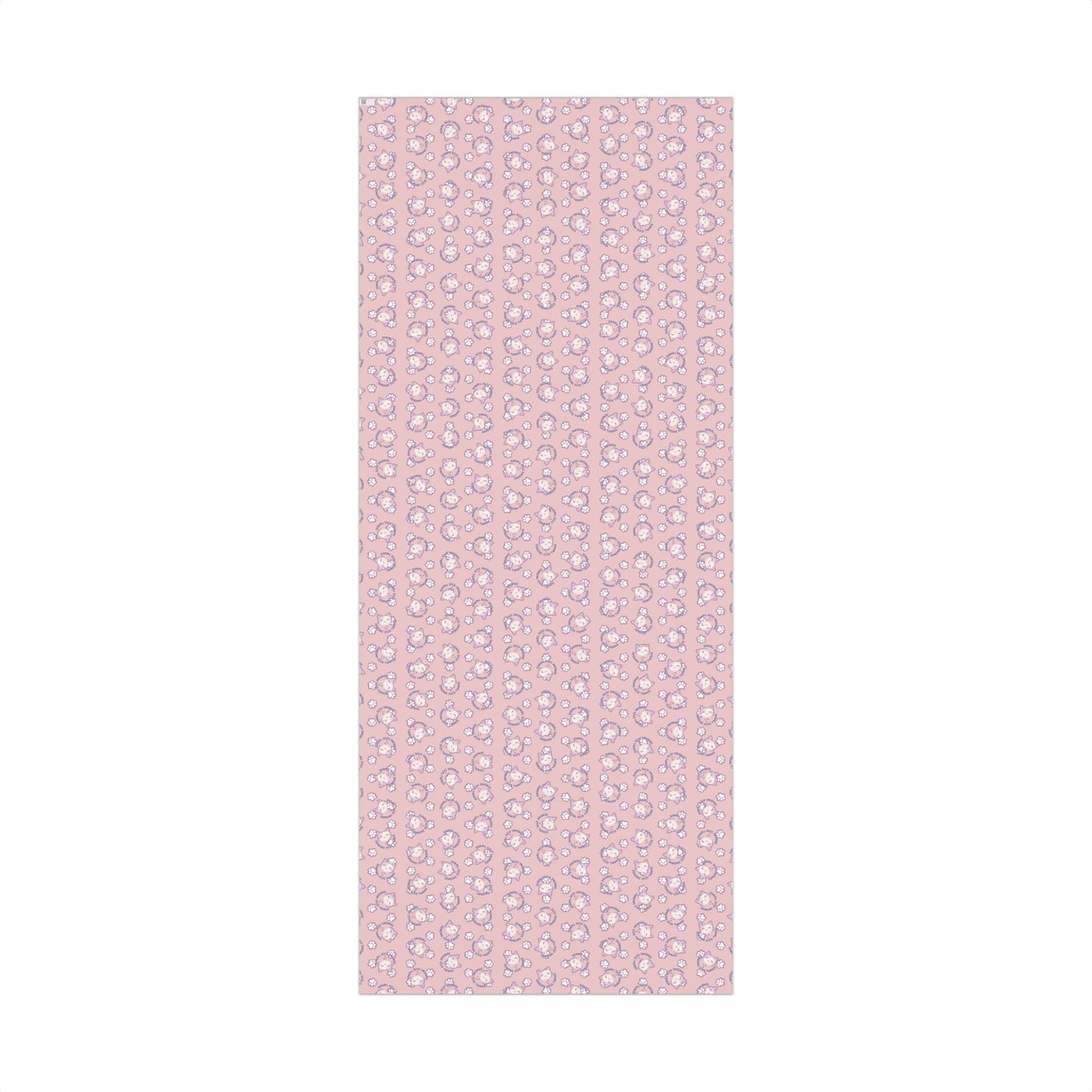 Smiling Cat Pattern Gift Wrap | All-Purpose Wrapping Paper