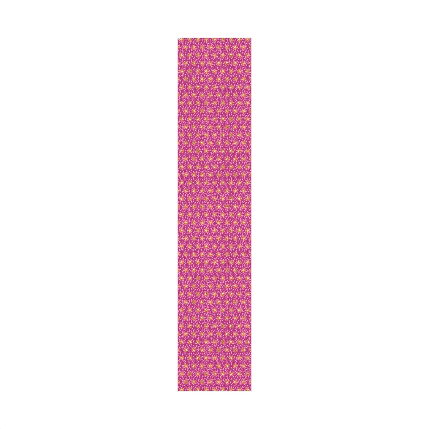 Pink Cat Blossom Gift Wrap | Cute Cat Lover Wrapping Paper