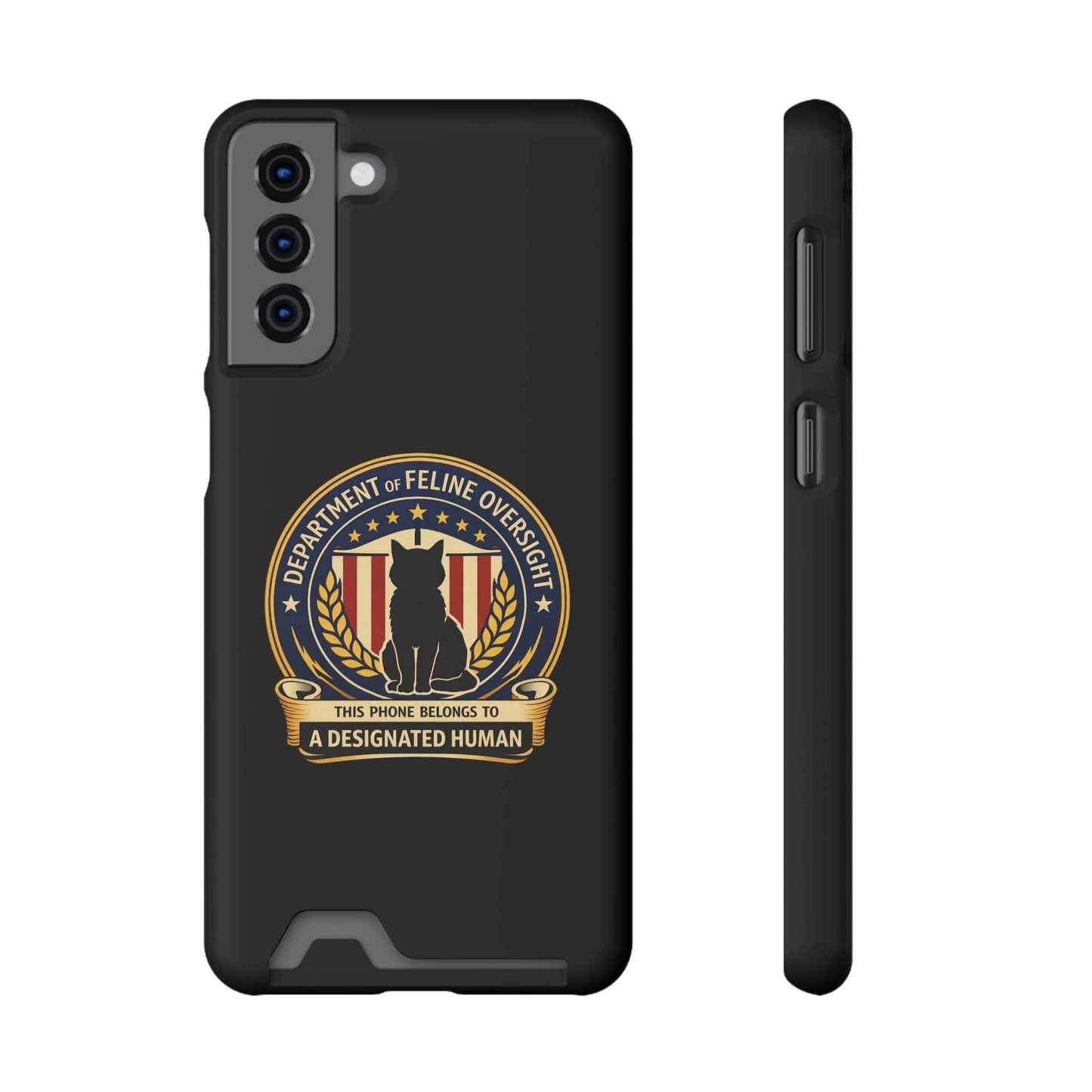 Department of Feline Oversight Samsung Case — Designated Human Edition