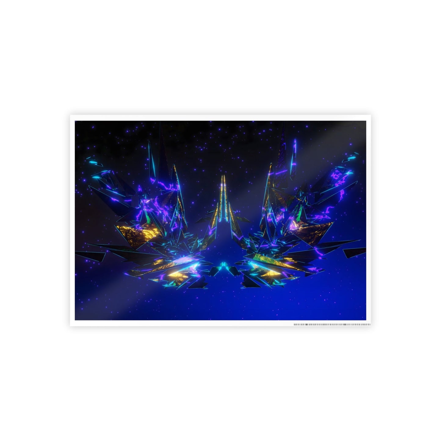 cosmic crown [infinite graduation] art print