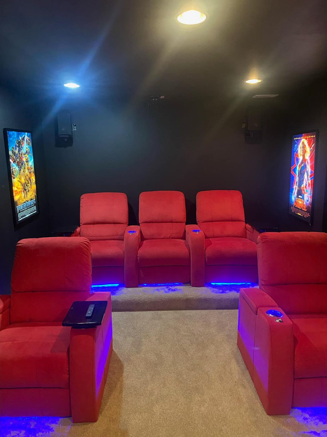 2-PACK Glowbox "World Famous" LED Poster Frames