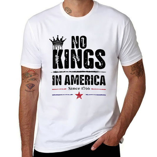 No Kings In America Since 1776  Slim-fit Cut T-Shirt