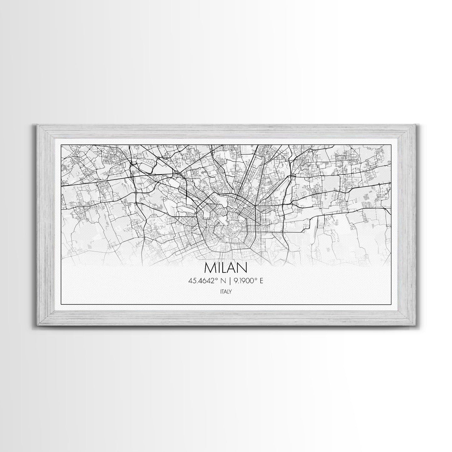 Milan City Map, Italy Map, Map Art, Minimalist Wall Art, Wall Art, Canvas Art, Europe Wall Art, Italy Wall Art, Above Bed Art, Gift Ideas