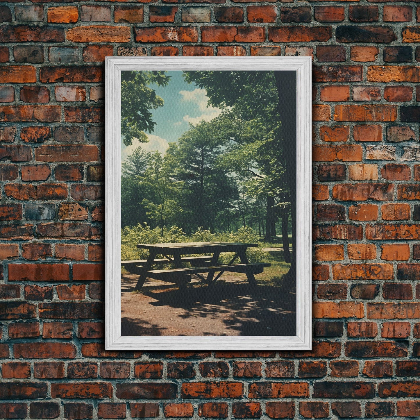 Park Wall Art, Outdoors Wall Art, Canvas Print, Wall Hanging, Portrait Art, Above Couch Wall Art, Nature Lover Gift, Office Wall Art
