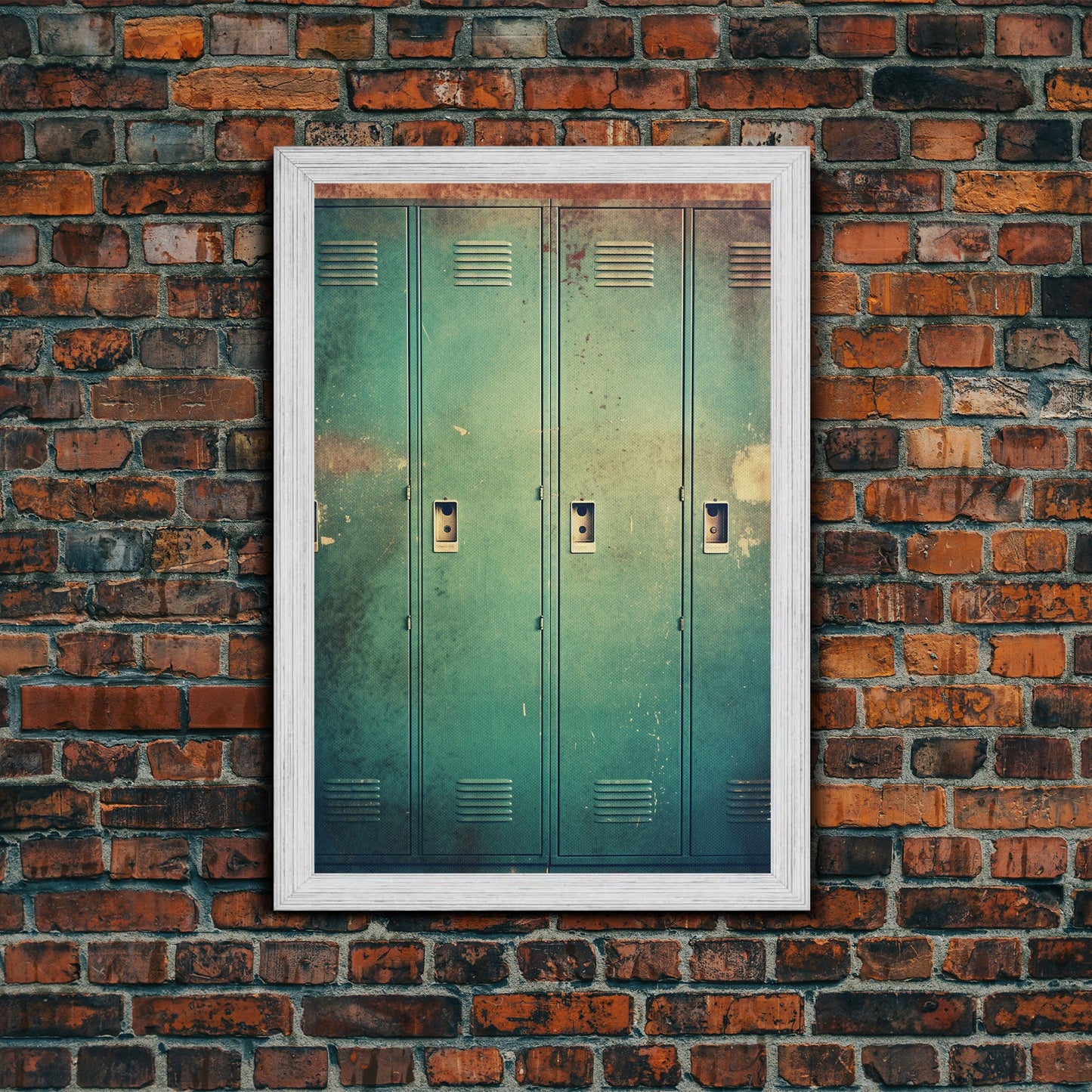Locker Decor, Rustic Wall Decor, Minimalist Wall Art, Canvas Print, Wall Hanging, Portrait Art, Trendy Wall Art, Modern Prints, Room Decor