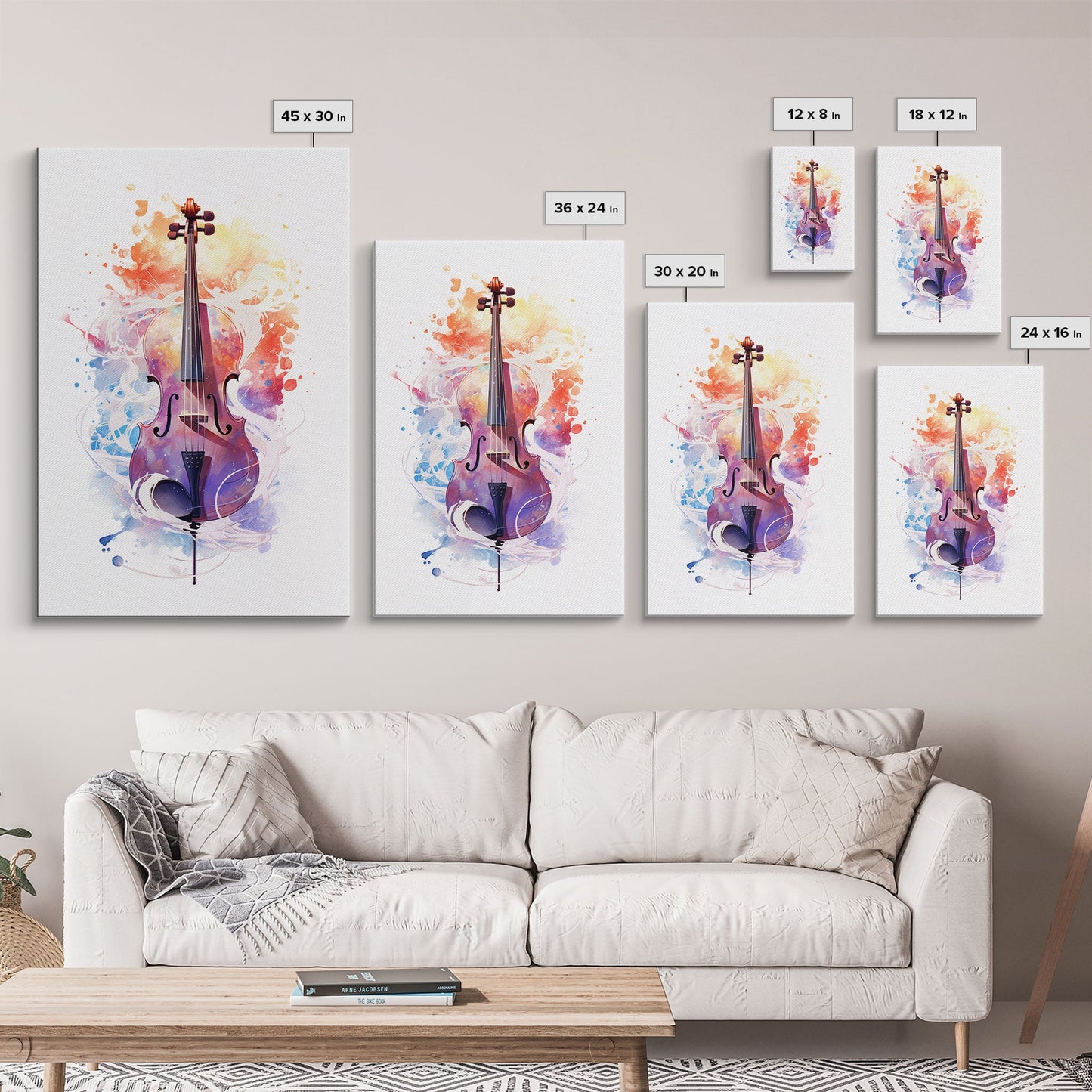 Galaxy Cello Gift, Banjo Wall Art Canvas Print, Stringed Instruments, Cello Art, Banjo Poster Print, Cello Gifts, Musical Art