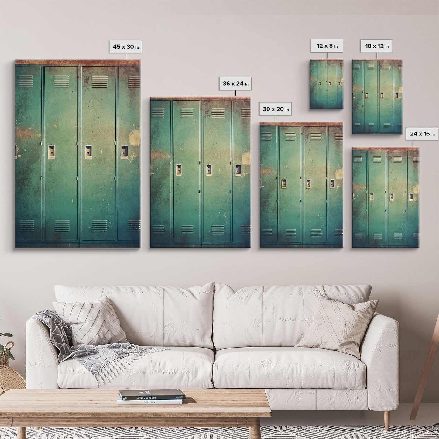 Locker Decor, Rustic Wall Decor, Minimalist Wall Art, Canvas Print, Wall Hanging, Portrait Art, Trendy Wall Art, Modern Prints, Room Decor