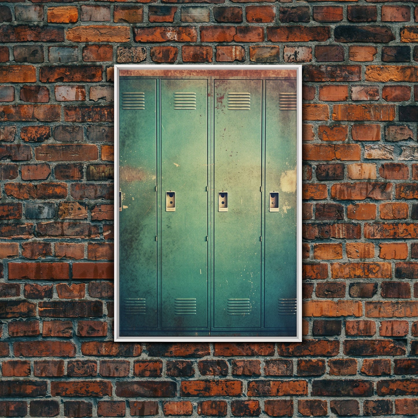 Locker Decor, Rustic Wall Decor, Minimalist Wall Art, Canvas Print, Wall Hanging, Portrait Art, Trendy Wall Art, Modern Prints, Room Decor