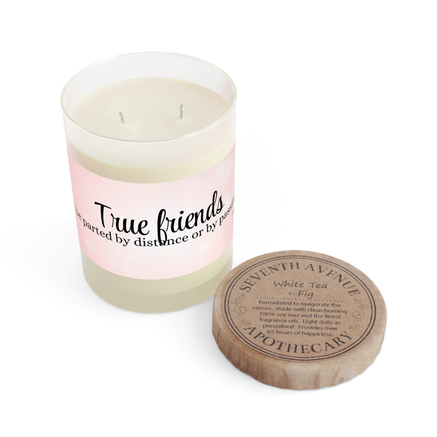 True Friends Candle | Meaningful Friendship Soy Candle