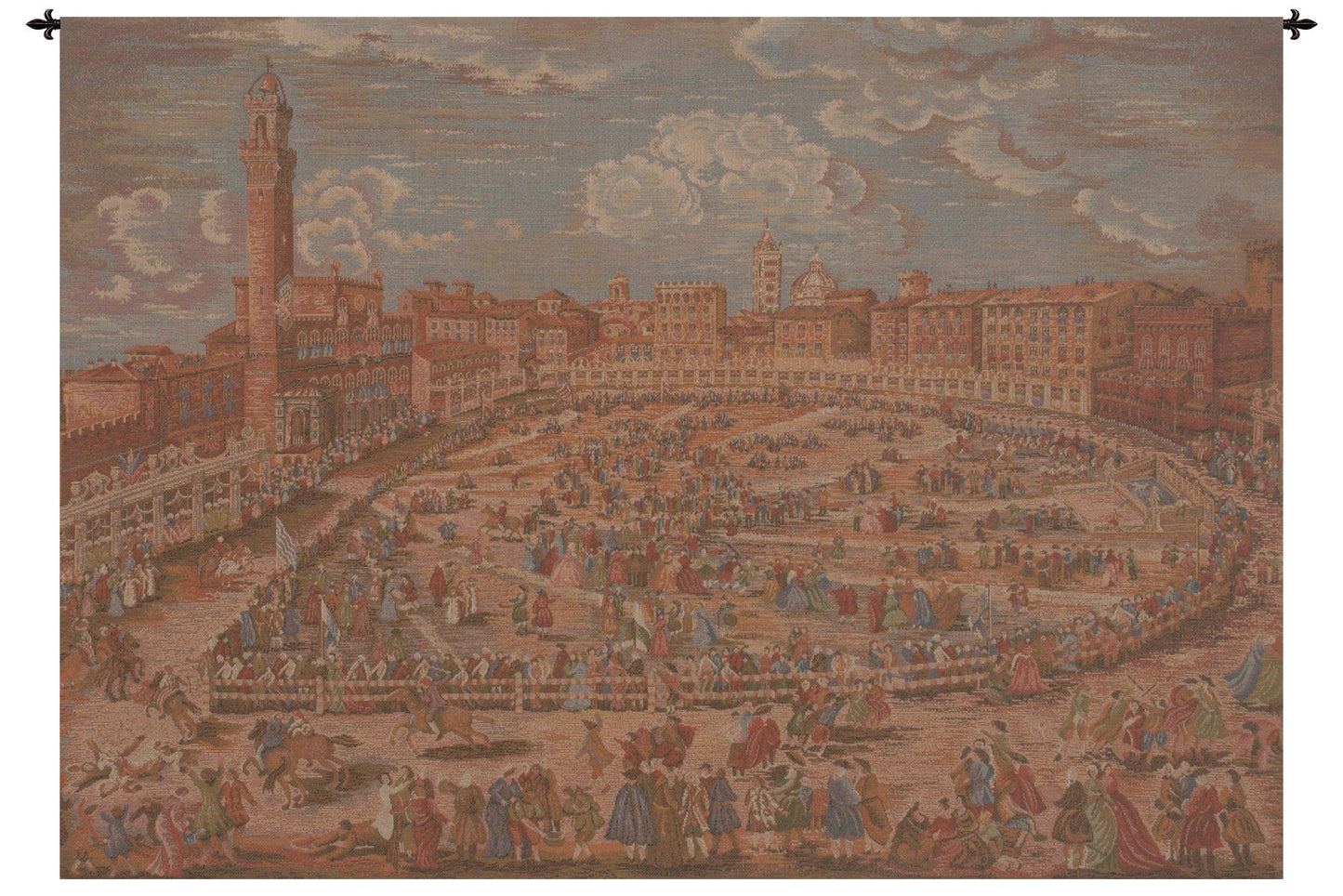 Siena Town Square Italian Tapestry