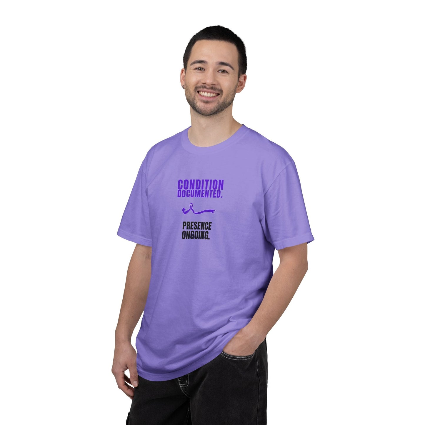 Condition Documented. Presence Ongoing. – Epilepsy Awareness T-Shirt