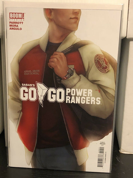 Saban Go Go Power Rangers #1 Miguel Mercado Variant Boom Studios Mora Red Jason