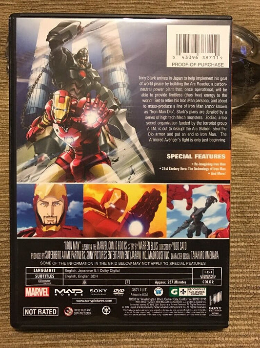 Iron Man: The Complete Animated Series (DVD, 2012, 2-Disc Set)