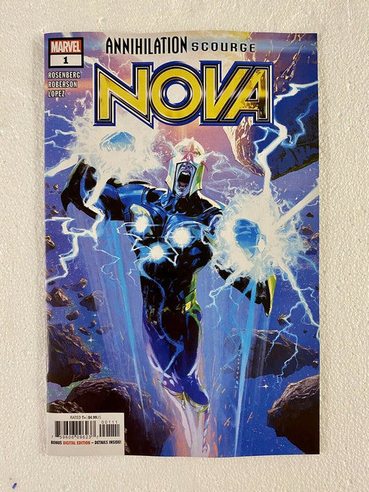 Annihilation Scourge Nova #1 Casanovas Cover A 2019 Marvel Comics