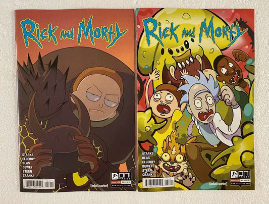 Rick And Morty #56 Cover A Ellerby And B Allen-Mcdowell Set Of 2 Oni Press