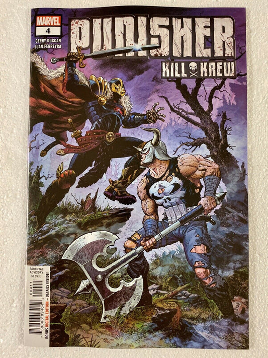 Punisher Kill Krew #4 (Of 5) Moore Cover A 2019 Marvel Comics