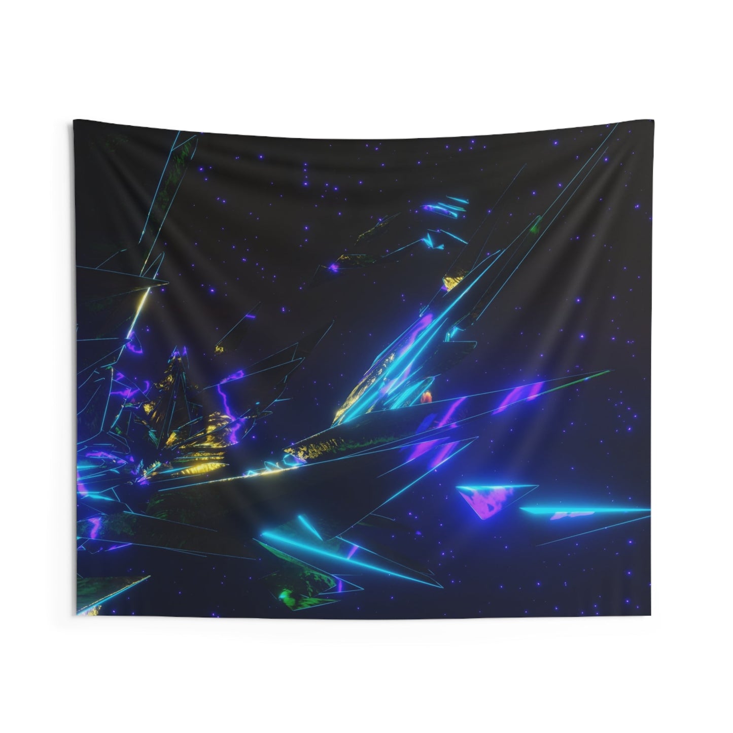 cosmic crown [orbital vision] art tapestry