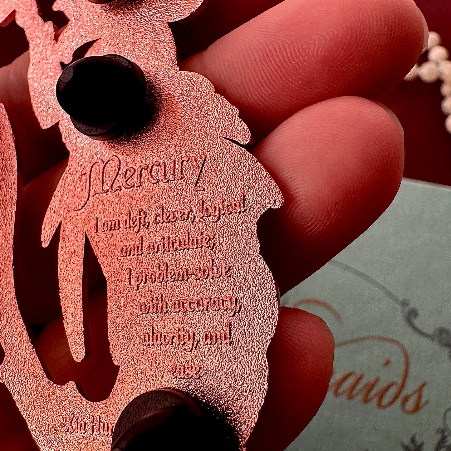 Enamel Pin - Mercury Celestial Mermaid