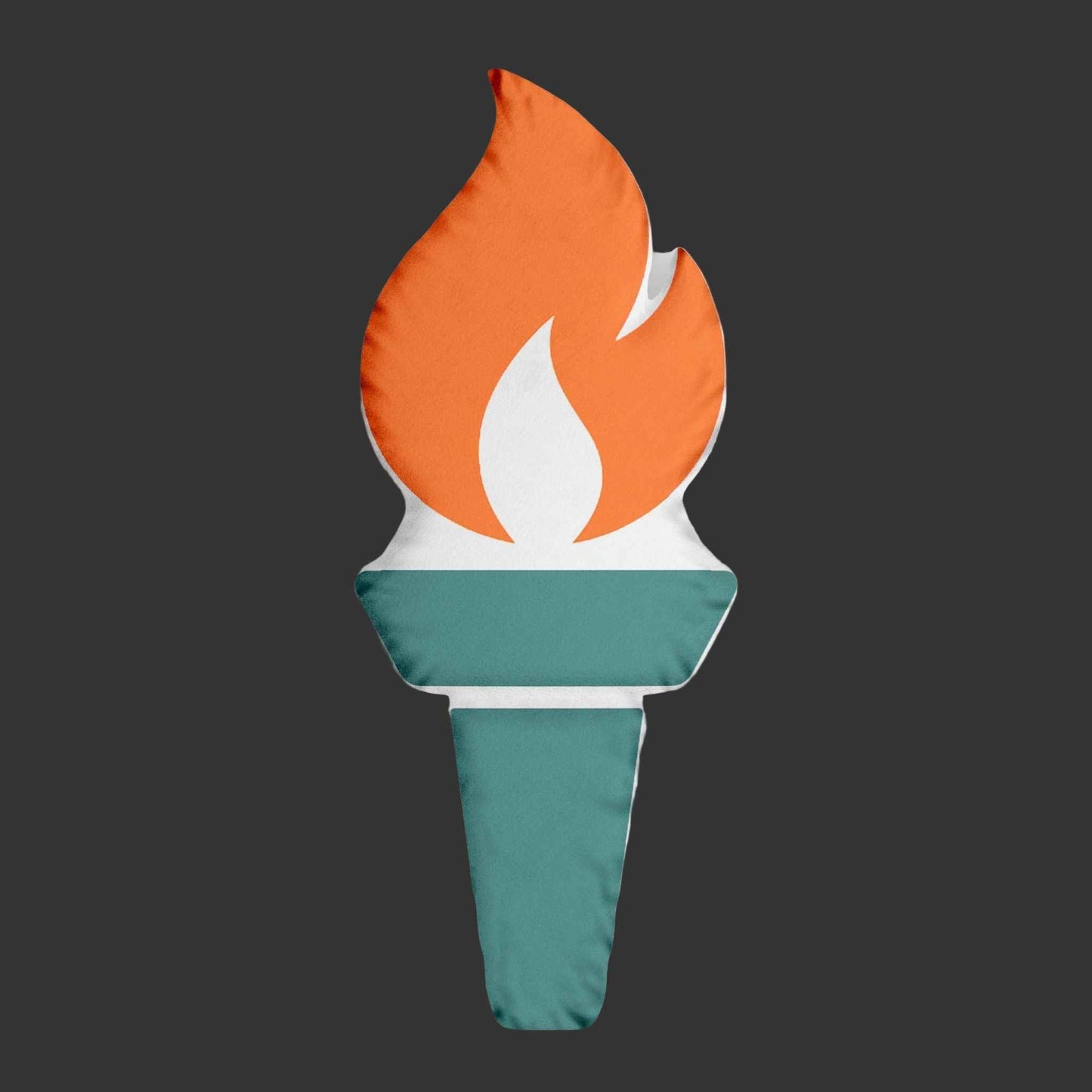 Liberty Torch Pillow — Light, Held Steady