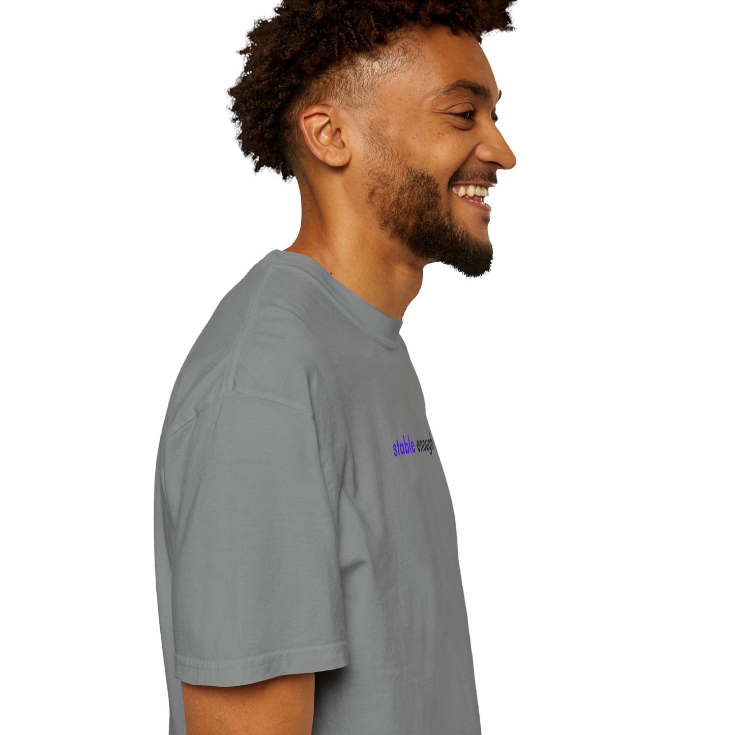 Stable Enough Epilepsy Awareness T-Shirt | Minimal Awareness Tee