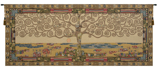 Tree of Life by Klimt I Italian Tapestry